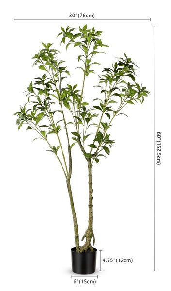 Japanese Pieres Faux Plant - 60 inch