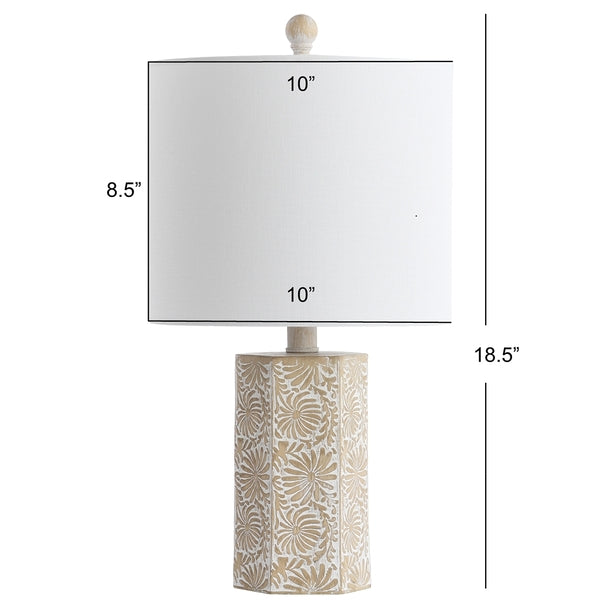 Natural Floral Lamp