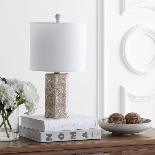 Natural Floral Lamp