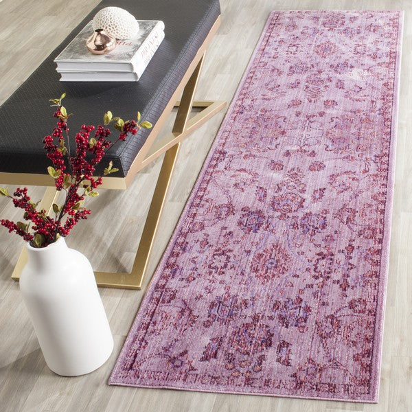 Pink Watercolor Rug