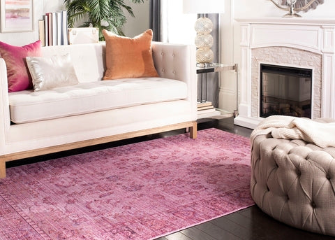 Pink Watercolor Rug