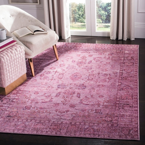 Pink Watercolor Rug
