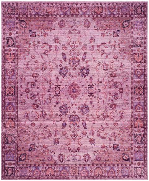 Pink Watercolor Rug